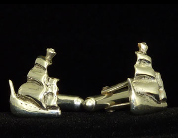 ship cufflinks